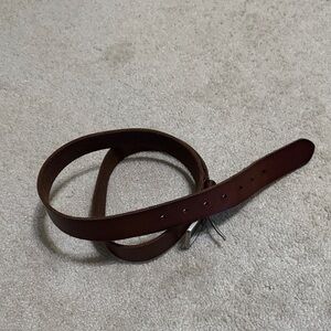 Men's Brown Leather Belt